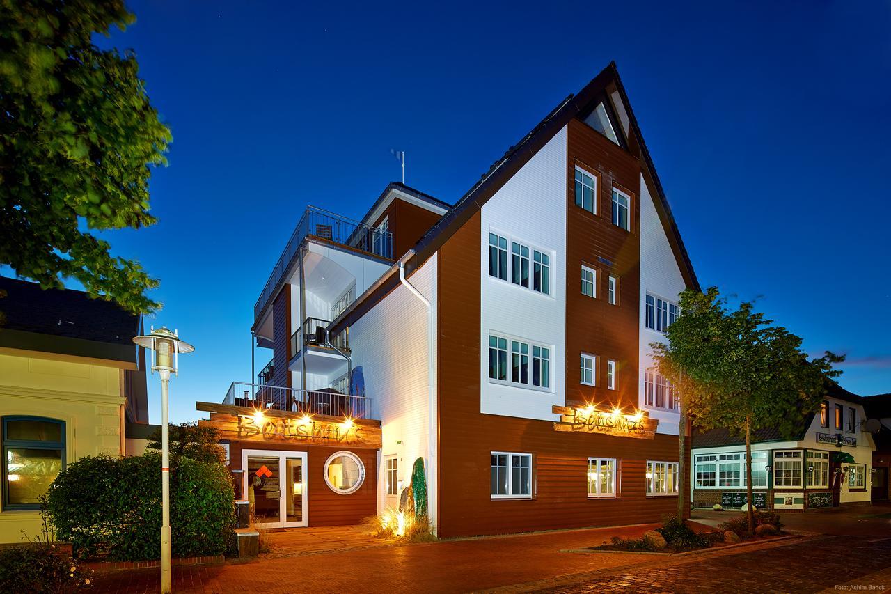 Bernstein-Hotel Bootshaus Büsum Exterior foto