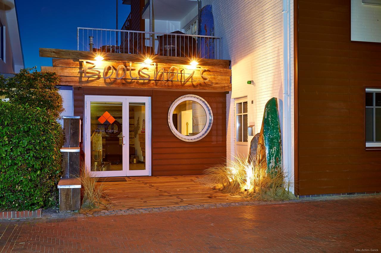 Bernstein-Hotel Bootshaus Büsum Exterior foto